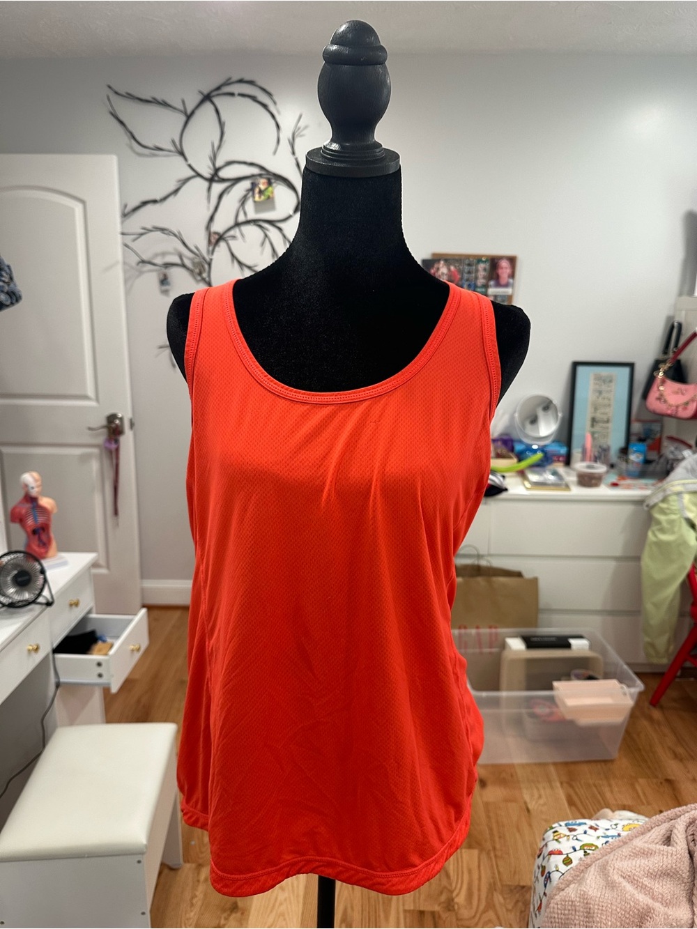 Zella Bright Orange Athletic Tank